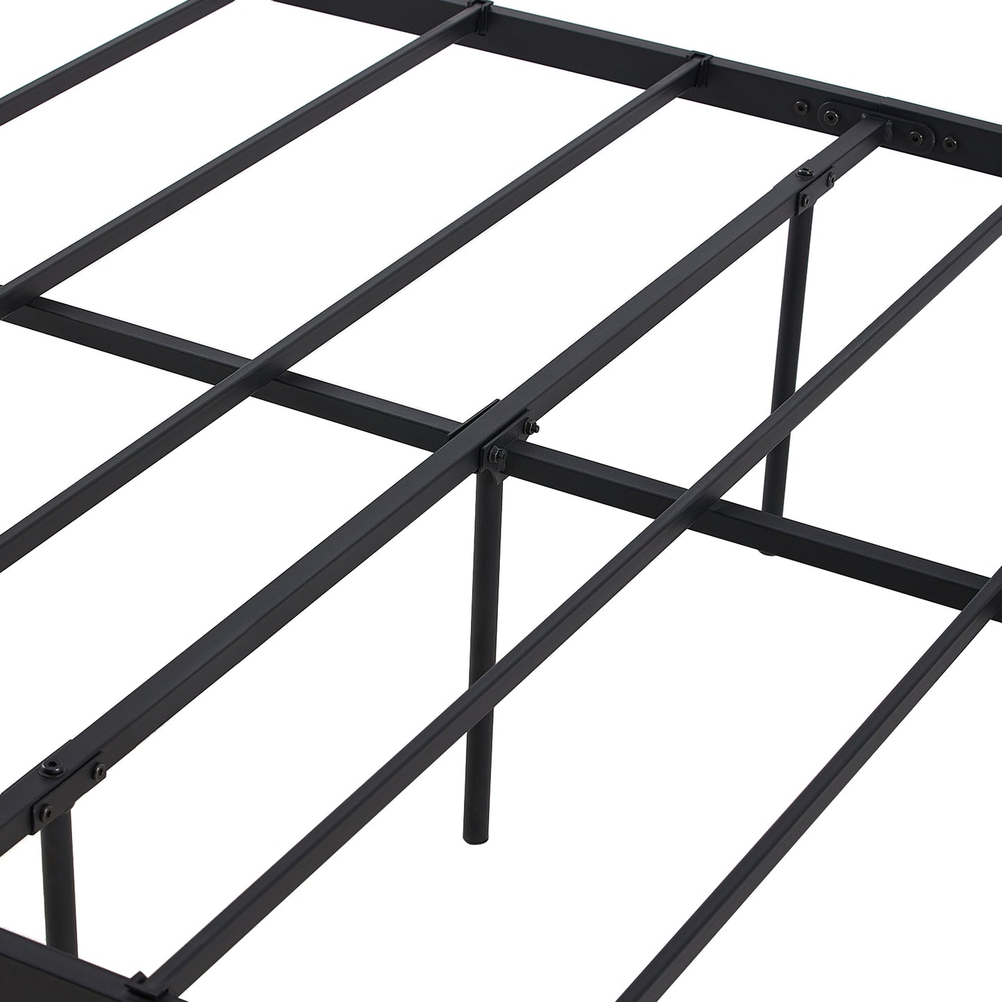 PRIMO Double Metal Bed 143*207cm - Black