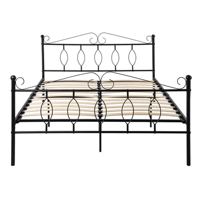 DANDY Double Metal Bed 123*197cm - Black