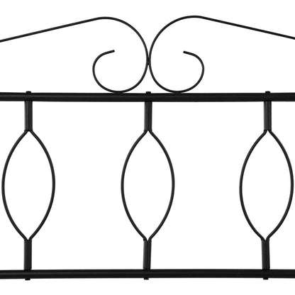 DANDY Double Metal Bed 123*197cm - Black