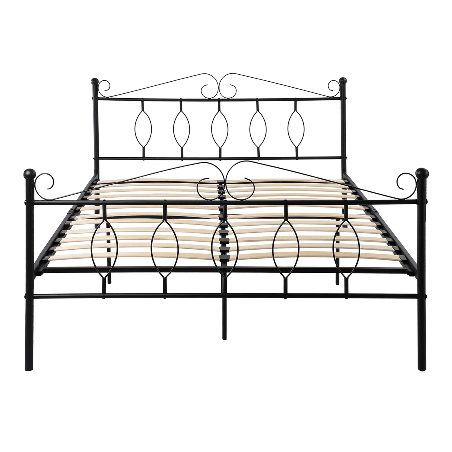 DANDY Double Metal Bed 159*211cm - Black