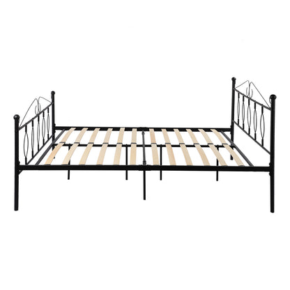 DANDY Double Metal Bed 123*197cm - Black