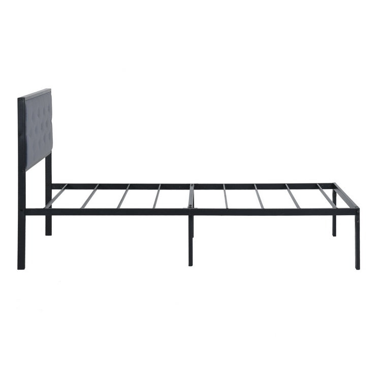 GOLYA Single Metal Bed 90*197cm - Gray