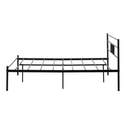 HABIT Double Metal Bed 143*197cm - Black