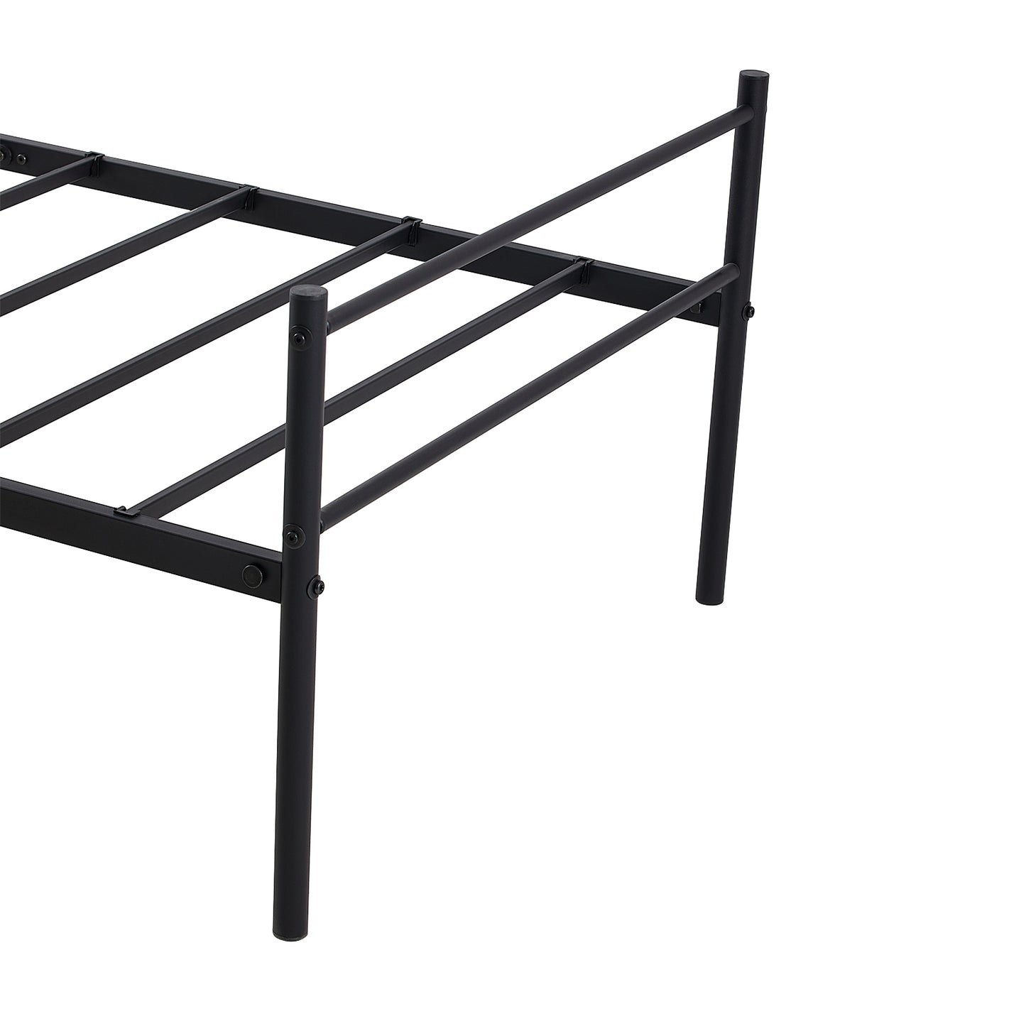 PRIMO Metal Bed 103*207 cm - Black