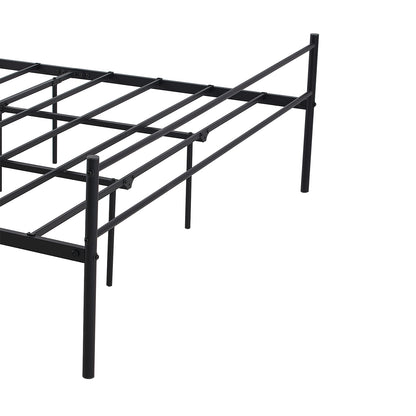 PRIMO Double Metal Bed 163*207cm - Black