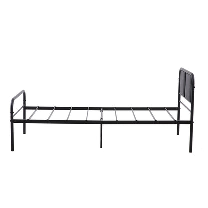 HELP Single Metal Bed 93.2*196.4cm - Black