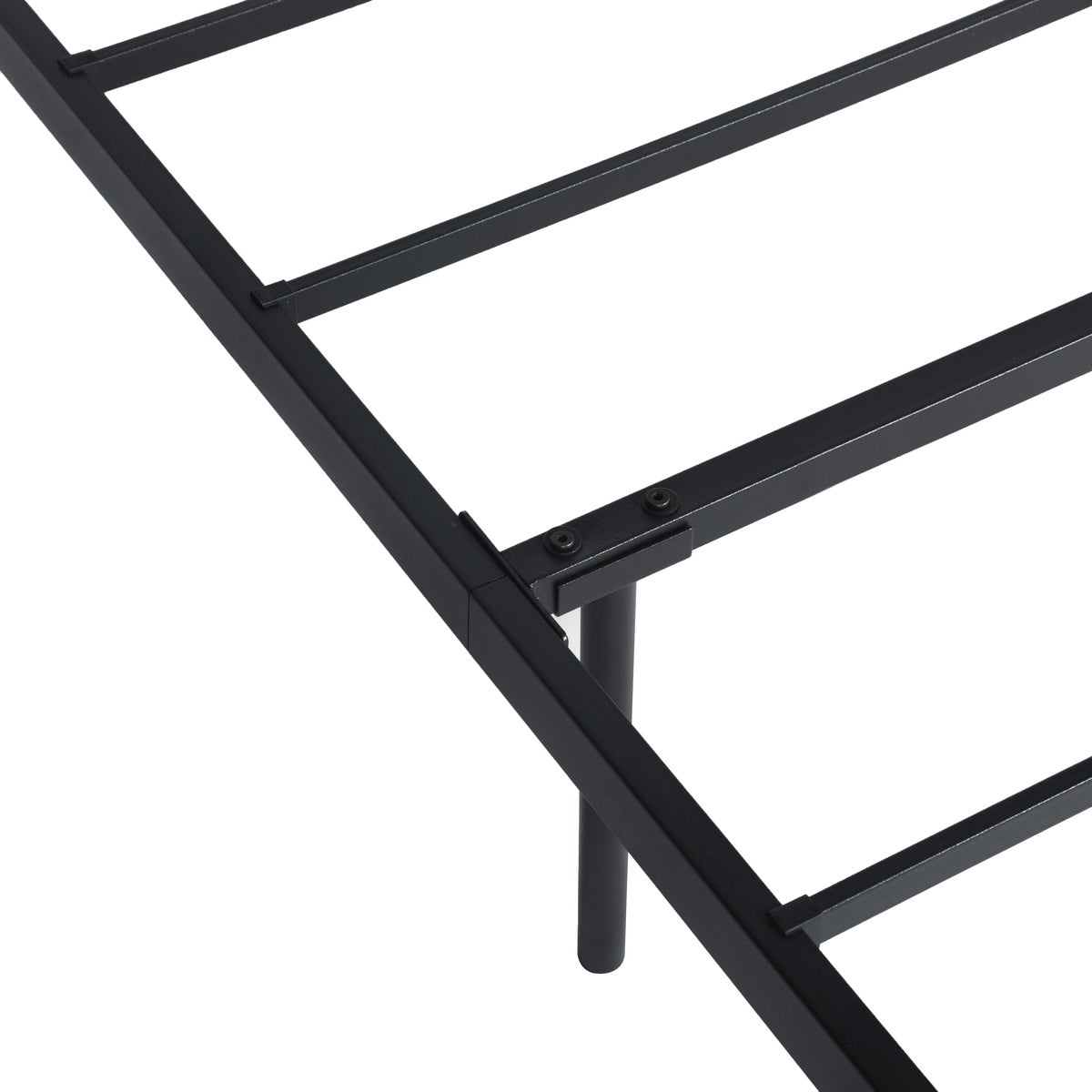 ISOLF Double Metal Bed 142*198cm - Black