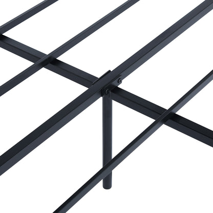 KIELA Double Metal Bed 152*207cm - Black