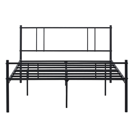 LOCARNO Double Metal Bed 143*207cm - Black