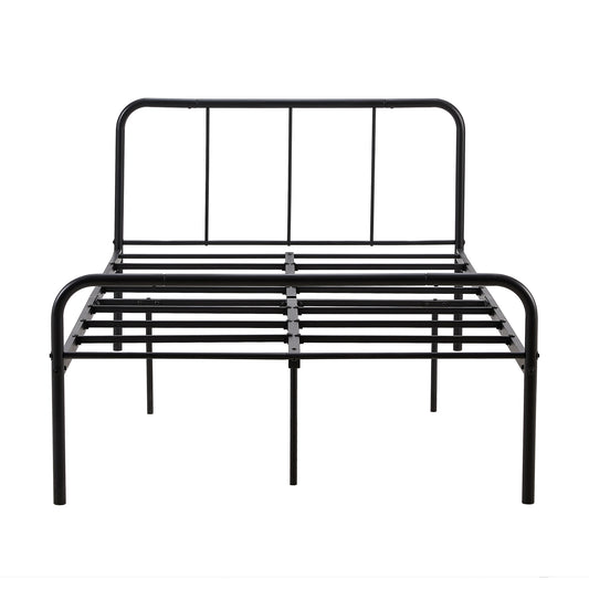 MILO Small Double Metal Bed 123*197cm - Black