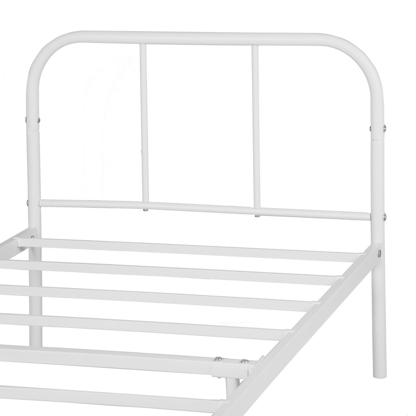 MILO Single Metal Bed 91.5*197cm - White