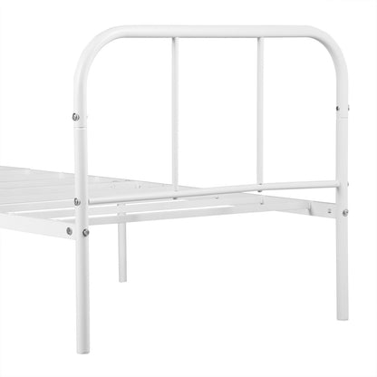 MILO Single Metal Bed 91.5*197cm - White