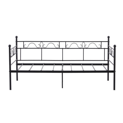 MUSK Single Metal Bed 93*197cm - Black