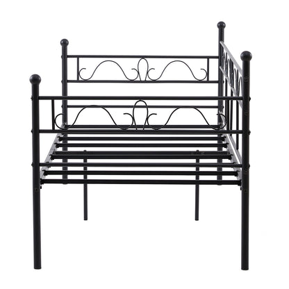 MUSK Single Metal Bed 93*197cm - Black