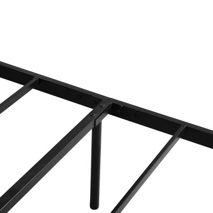 PRIMO Double Metal Bed 141.5*197cm - Black