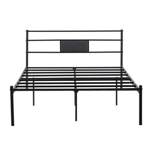 RACE Double Metal Bed 143*197cm - Black