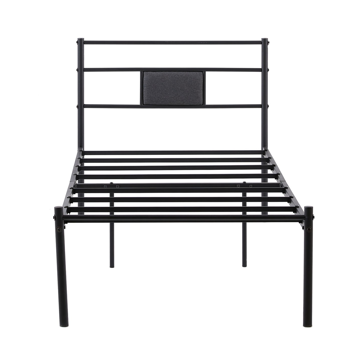 RACE Single Metal Bed 93*197cm - Black