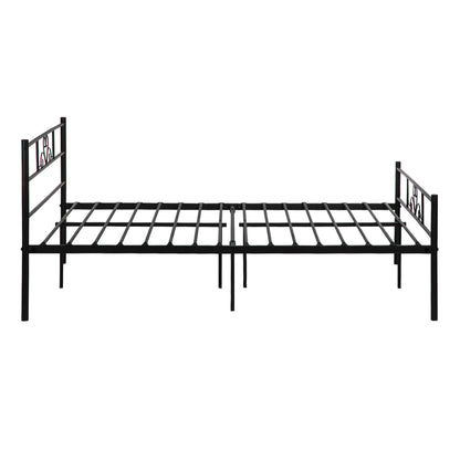 SODA Double Metal Bed 143*197cm - Black