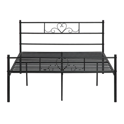 SODA Double Metal Bed 143*197cm - Black