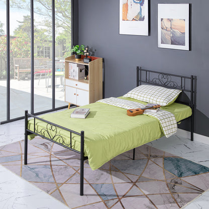 SODA Single Metal Bed 93*197.5cm - Black