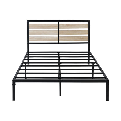 SOROLY Double Metal Bed 140*195.5cm - Black