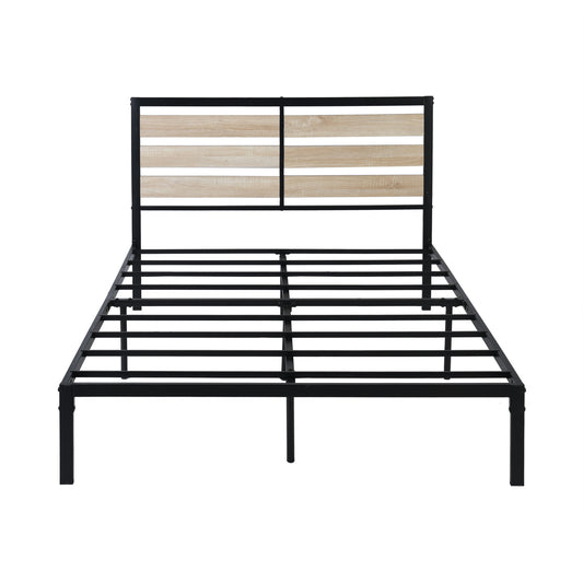 SOROLY Double Metal Bed 140*195.5cm - Black