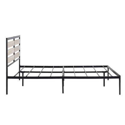 SOROLY Double Metal Bed 140*195.5cm - Black