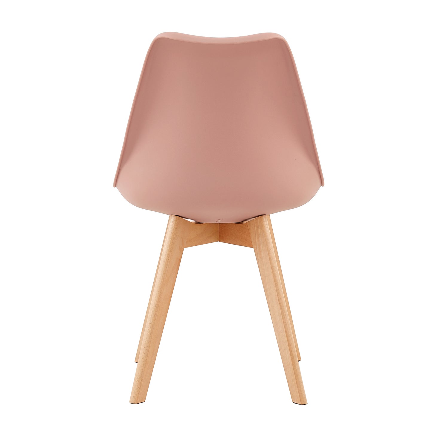 TULIP Dining Chair with Beech Legs - Bean Paste