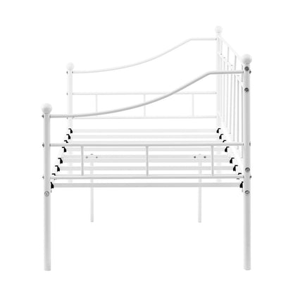 TUNA Single Metal Bed 97*193cm - White